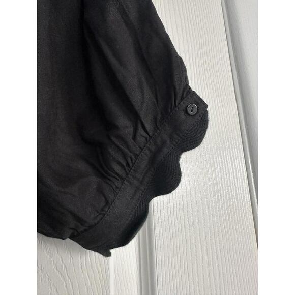 Tuckernuck Black Linen Tully Top $128 NWT Extra Large XL - Picture 7 of 7